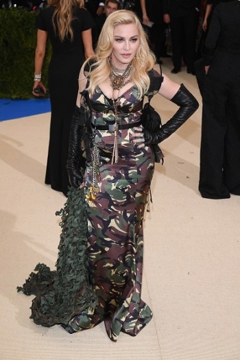 Madonna attends the Met Gala at the Metropolitan Museum of Art in New York - 1 May 2017