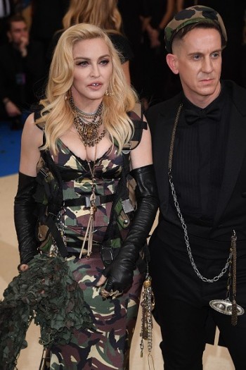 Madonna attends the Met Gala at the Metropolitan Museum of Art in New York - 1 May 2017