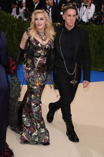 Madonna attends the Met Gala at the Metropolitan Museum of Art in New York - 1 May 2017