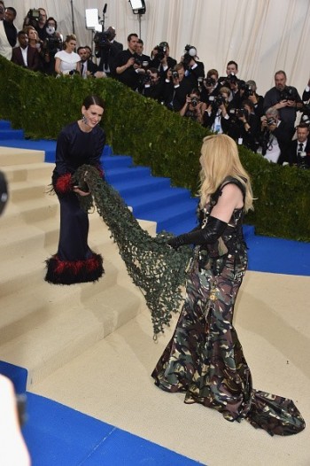 Madonna attends the Met Gala at the Metropolitan Museum of Art in New York - 1 May 2017