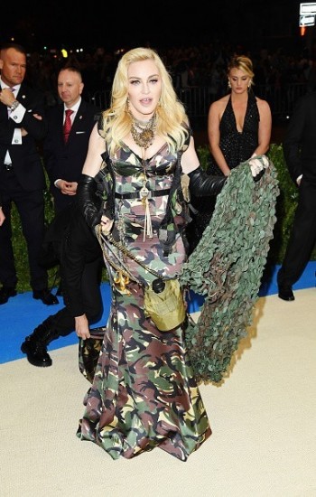 Madonna attends the Met Gala at the Metropolitan Museum of Art in New York - 1 May 2017