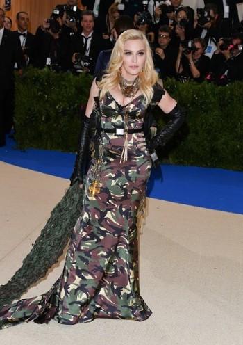 Madonna attends the Met Gala at the Metropolitan Museum of Art in New York - 1 May 2017