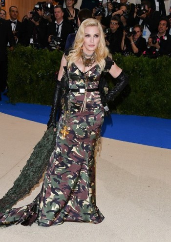 Madonna attends the Met Gala at the Metropolitan Museum of Art in New York - 1 May 2017