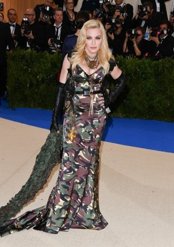 Madonna attends the Met Gala at the Metropolitan Museum of Art in New York - 1 May 2017