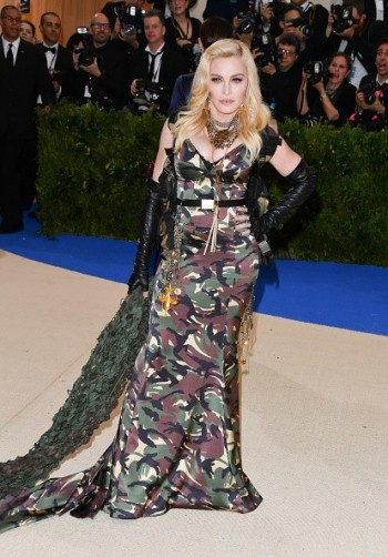 Madonna attends the Met Gala at the Metropolitan Museum of Art in New York - 1 May 2017