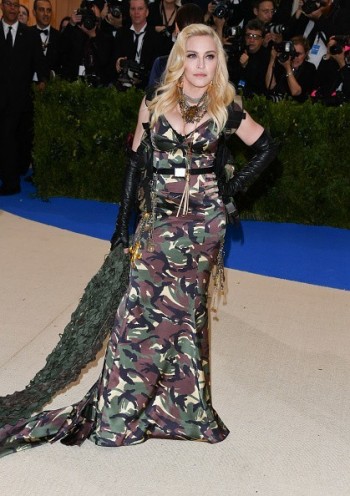 Madonna attends the Met Gala at the Metropolitan Museum of Art in New York - 1 May 2017