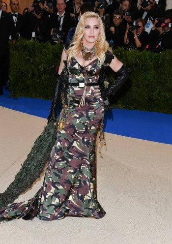 Madonna attends the Met Gala at the Metropolitan Museum of Art in New York - 1 May 2017