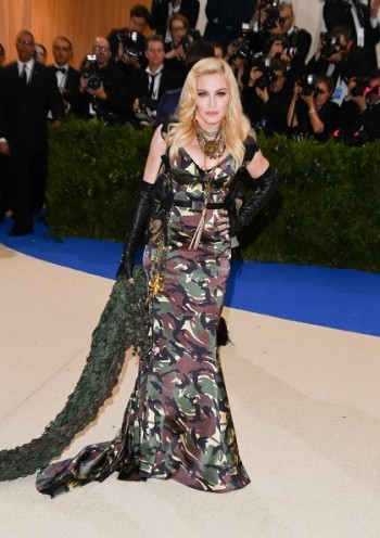 Madonna attends the Met Gala at the Metropolitan Museum of Art in New York - 1 May 2017