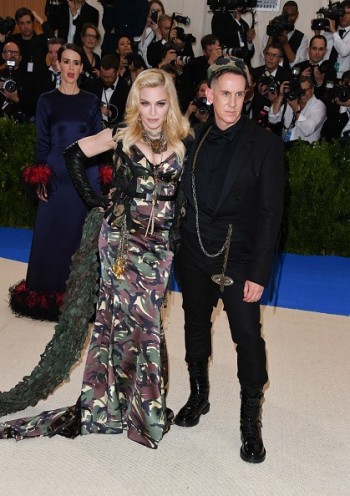 Madonna attends the Met Gala at the Metropolitan Museum of Art in New York - 1 May 2017