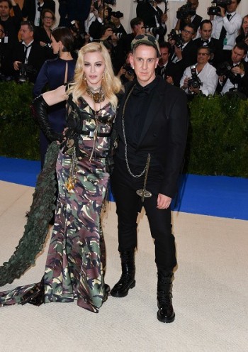 Madonna attends the Met Gala at the Metropolitan Museum of Art in New York - 1 May 2017