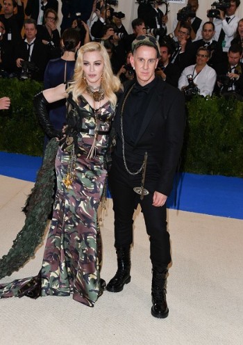 Madonna attends the Met Gala at the Metropolitan Museum of Art in New York - 1 May 2017