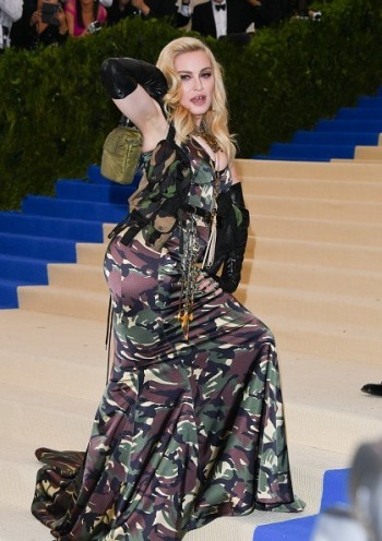 Madonna attends the Met Gala at the Metropolitan Museum of Art in New York - 1 May 2017