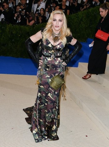 Madonna attends the Met Gala at the Metropolitan Museum of Art in New York - 1 May 2017