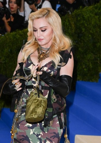 Madonna attends the Met Gala at the Metropolitan Museum of Art in New York - 1 May 2017