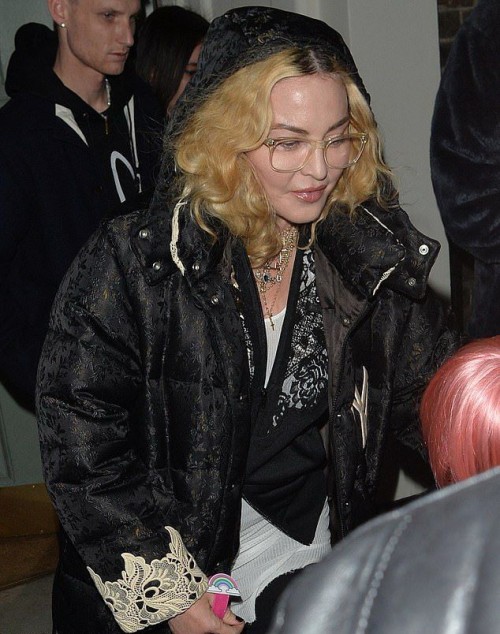 Madonna leaving Halloween party in London - 28 October 2018 (13)