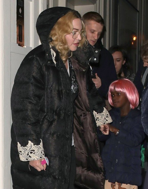 Madonna leaving Halloween party in London - 28 October 2018 (8)