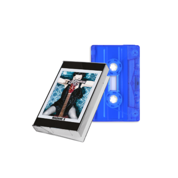 Blue Transparent Cassette (15 tracks)