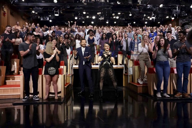 Madonna on The Tonight Show Starring Jimmy Fallon ...