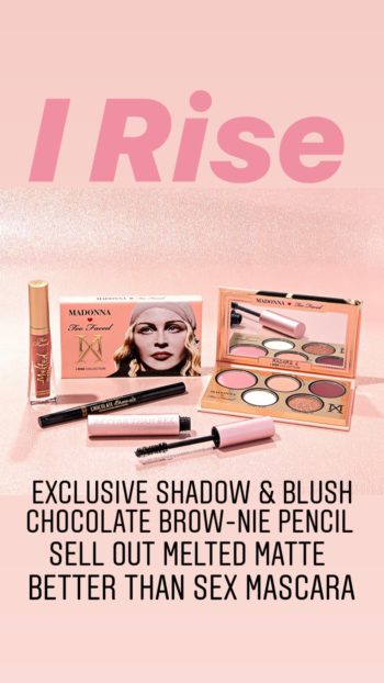 Madonna Too Faced I Rise Set