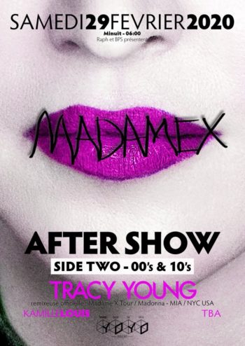 Madame X Tour after party with DJ Tracy Young in Paris 04