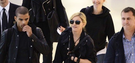 Madonna at JFK airport in New York [24 May 2012]