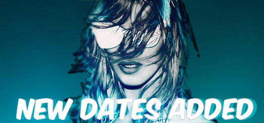 MDNA Tour – Extra dates added in Brazil and Argentina