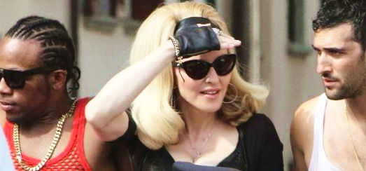 Madonna on the set of “Turn up the Radio” [18 June 2012 – Pictures & Video]