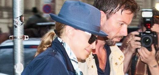 Madonna leaves Paris and arrives in Vienna [26-28 July 2012]