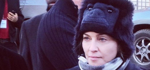 Madonna Visiting Sandy-Damaged Rockaways, New York [11 November 2012]