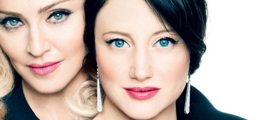 Andrea Riseborough: Madonna allows her femininity to drive her