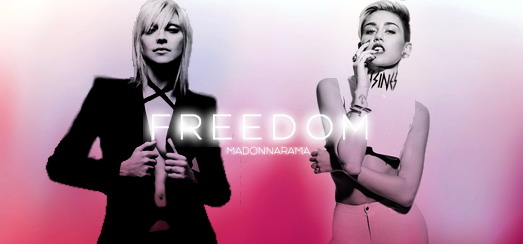 Miley Cyrus: I’m not trying to replicate Madonna, we’re standing for a similar freedom!