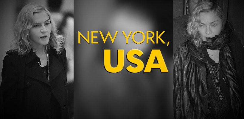 Madonna spotted at JFK airport, New York  [27 August 2014 – Pictures]