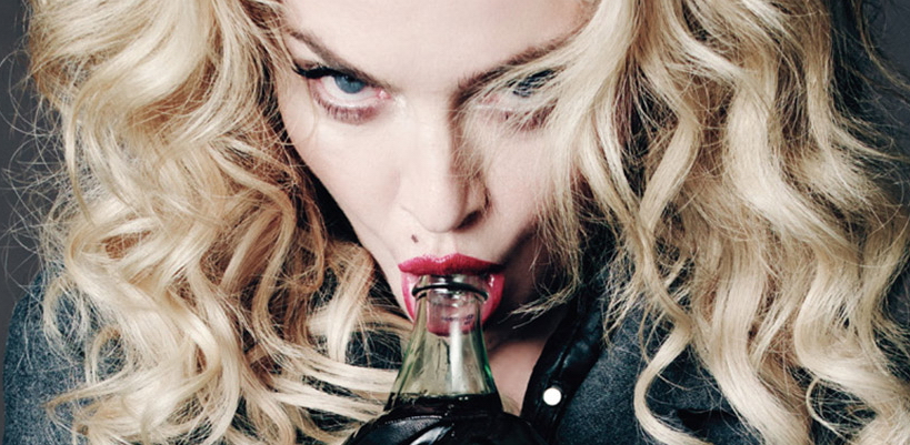 Never-before-seen Madonna picture for the official 2015 Calendar