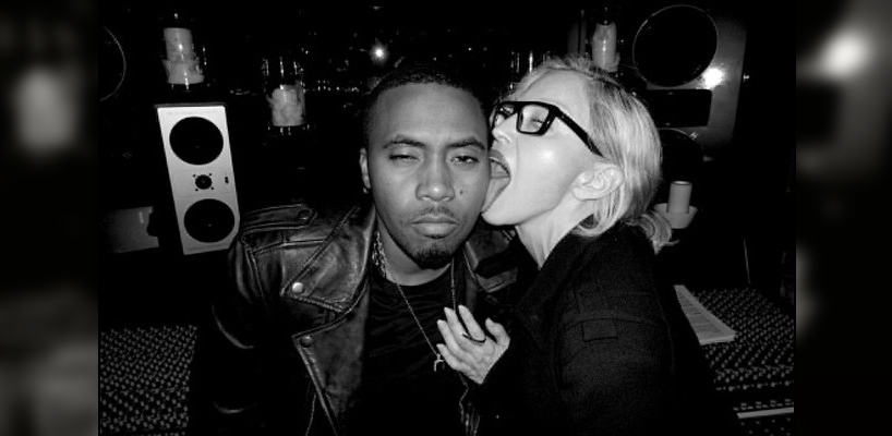 Rapper Nas is collaborating with Madonna