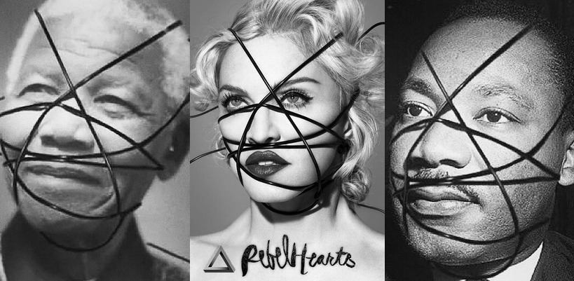 Madonna justifies her references to Luther King, Nelson Mandela: “Lets celebrate them!”