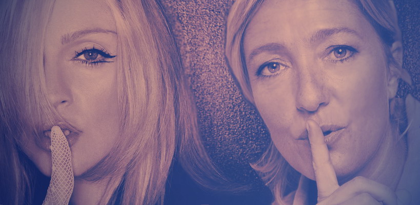 Marine Le Pen accepts Madonna’s invitation for a drink