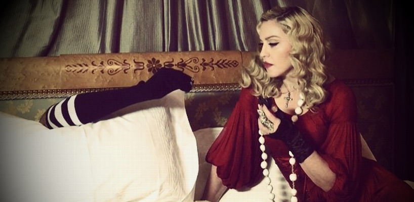 Madonna: I met the sock in Bucharest. She just showed up in my hotel room.