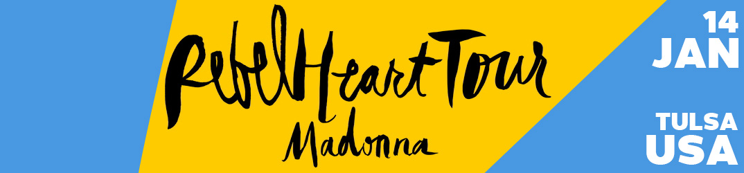 Rebel Heart Tour Tulsa 14 January 2016