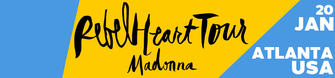 Rebel Heart Tour Atlanta20 January 2016