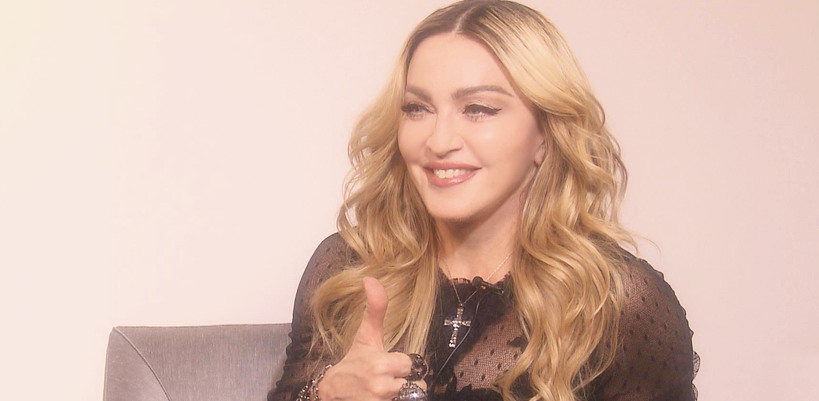 Exclusive Madonna interview for Japanese News Zero [18 February 2016]