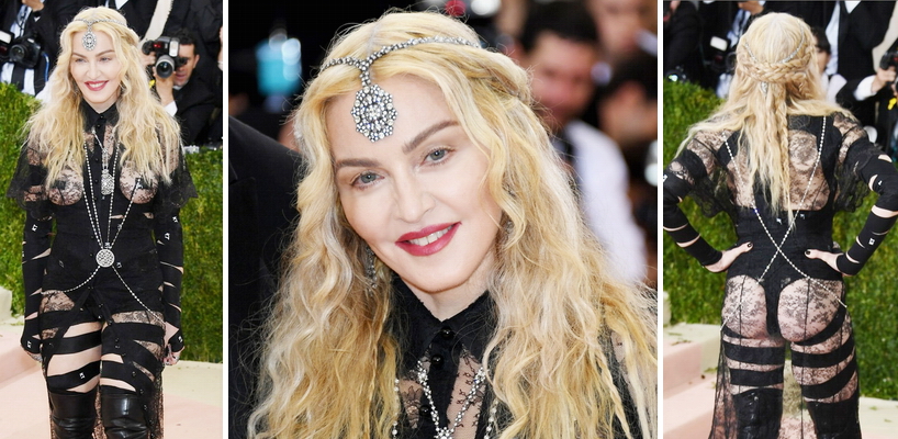 Madonna attends the Met Gala at the Metropolitan Museum of Art in New York [2 May 2016]