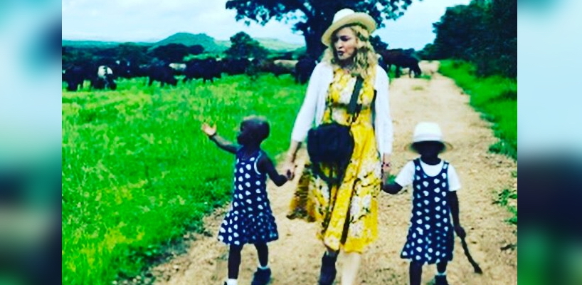 Madonna admits to adopting twin sisters from Malawi