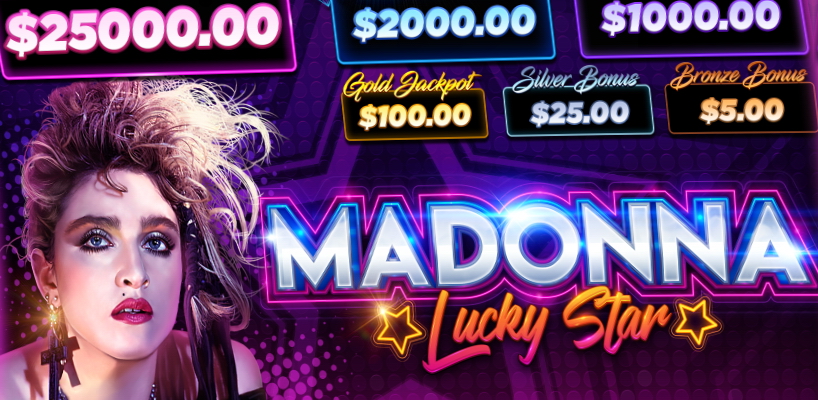 The first Madonna Slot Machine Game Unveiled