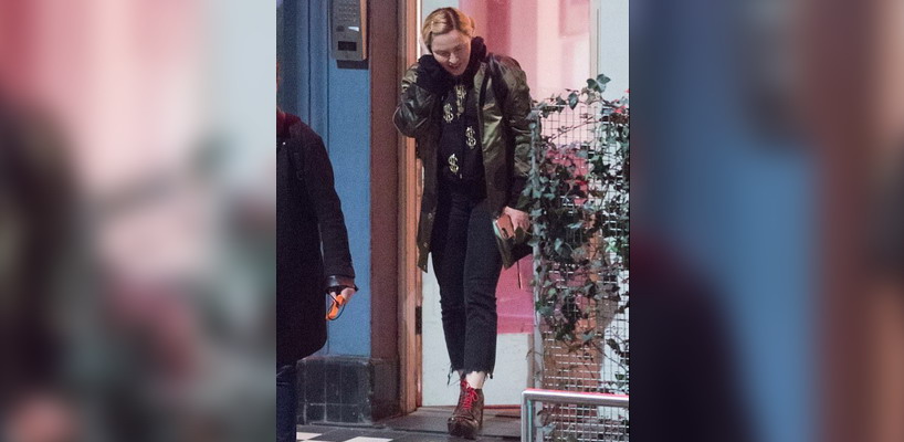 Madonna is back in the studio, London [17 January 2018 – Pictures]