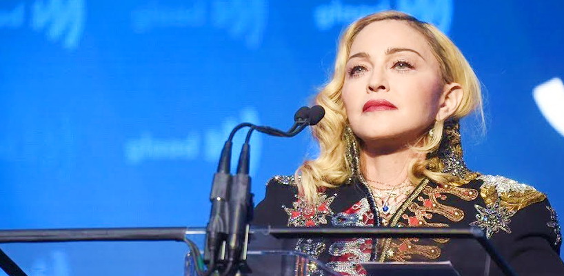 Madonna receives Advocate for Change Award at the 2019 GLAAD Media Awards [4 May 2019]