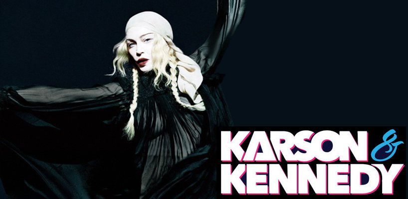 Madonna talks about Game of Thrones and Lizzo on Karson & Kennedy