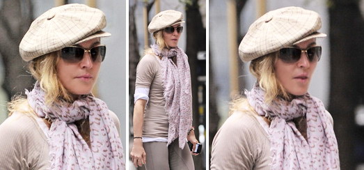 Madonna goes to the Kabbalah center, New York [24 September 2011]