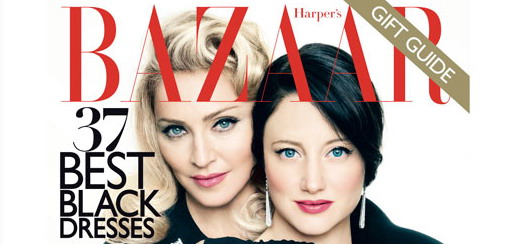 Madonna on the cover of Harper’s Bazaar: Cover revealed