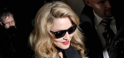 Madonna leaving the W.E. afterparty at the Arts Club in London [12 January 2012 – HQ Pictures]