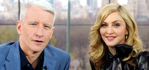 Madonna remettra un GLAAD award à Anderson Cooper